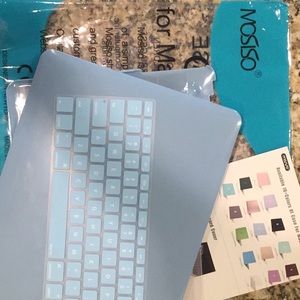 Mosiso plastic hard case w/keyboard cover MacBook